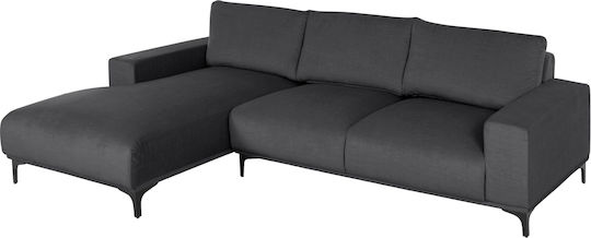 Noa Eckcouch Mit Linker Ecke Anthrazit 288x157x80cm