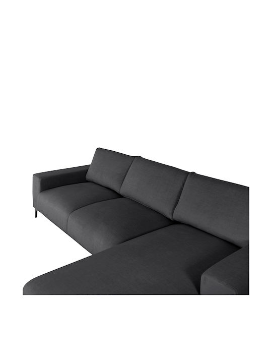 Noa Eckcouch mit Rechte Ecke Grau 288x157x80cm