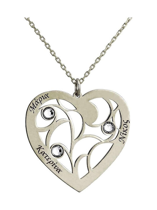 Goldsmith Charm Baum aus Vergoldet Silber mit Zirkon