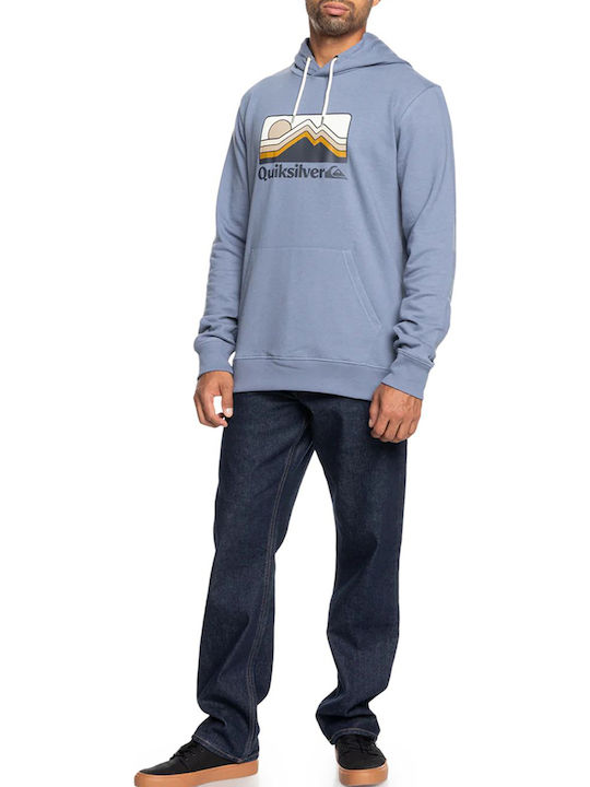 Sweatshirt mit Kapuze Steelblue