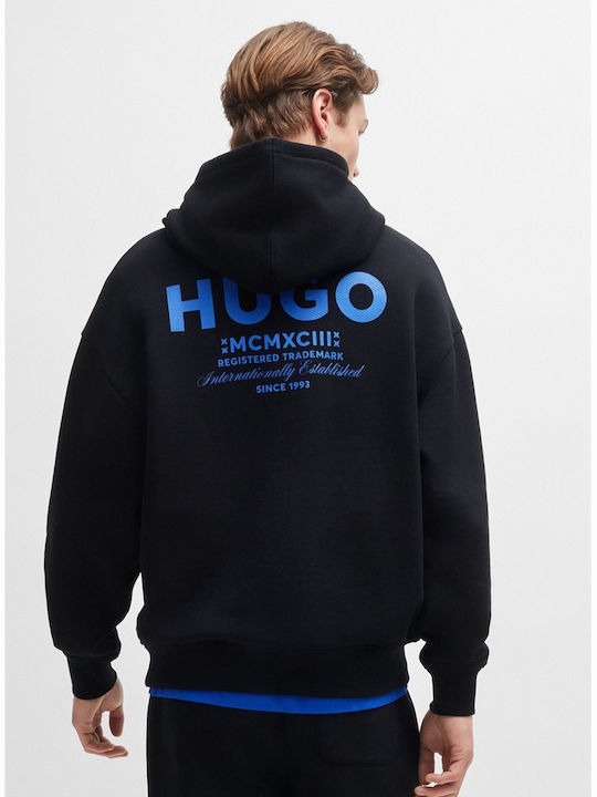 Hugo Boss Herren Sweatshirt mit Kapuze Black