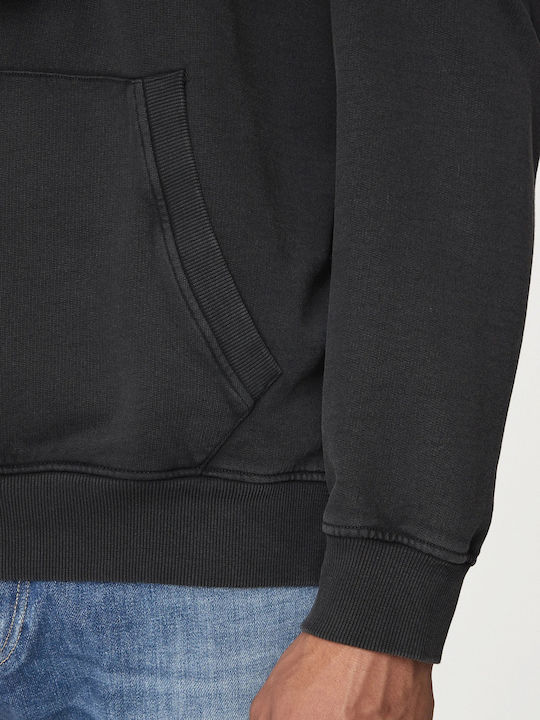 Sweatshirt with Hood Black