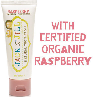 Jack n' Jill Baby Toothpaste For 6m+ With Berries Flavor Fluoride-Free 50gr