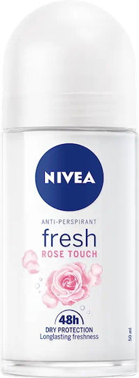 Nivea Fresh Rose Touch 48h Deodorant Roll-On 50ml