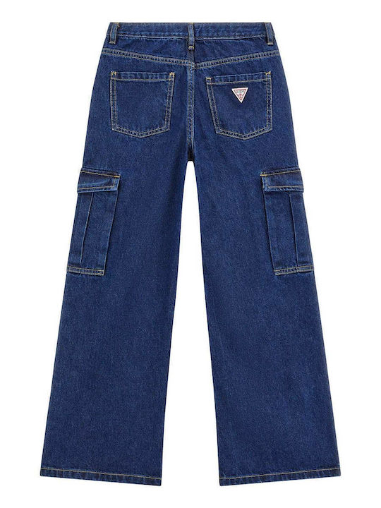 Guess Παιδικό Τζιν Παντελόνι Μπλε Guess Παιδικό Τζιν Παντελόνι Μπλε