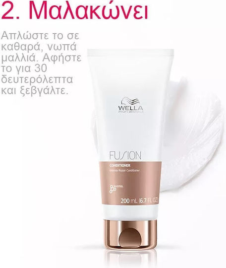 Wella Fusion Intense Repair Conditioner Reconstruction/Nourishment for Damaged Hair 200ml