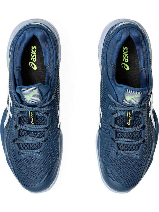 ASICS Court FF 3 Men's Tennis Shoes for Clay Courts Blue