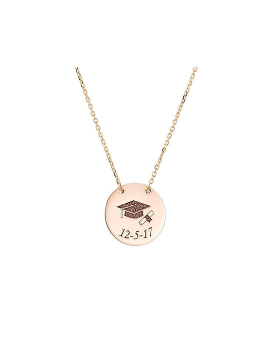 Goldsmith Necklace from Rose Gold 14K