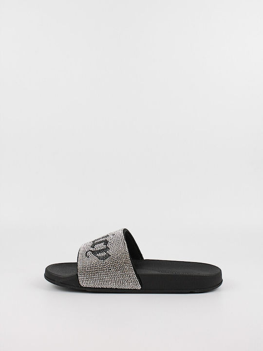 Juicy Couture Women's Slides Black