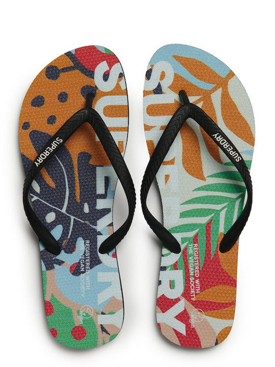 Superdry Frauen Flip Flops in Orange Farbe