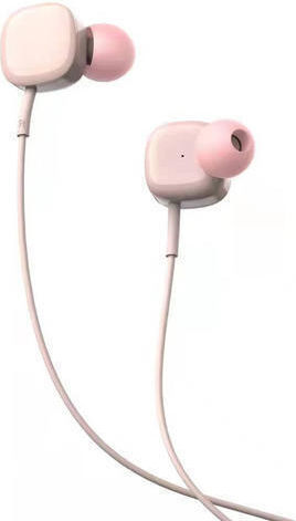 Tellur TLL162381 In-ear Handsfree Headphones with Connector 3.5mm Pink