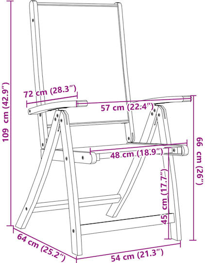 Set Sala De Mese Pentru Exterior 5 Piese Albastre Cu Suport Pentru Umbrelă