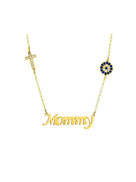 Goldsmith Necklace Mum from Gold Plated Silver