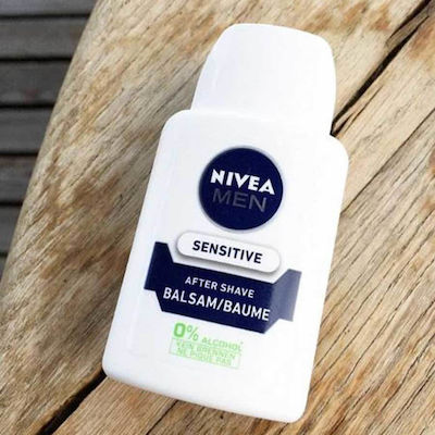 Nivea 0% Alcohol After Shave Balm for Sensitive Skin Alcohol Free with Aloe 100ml