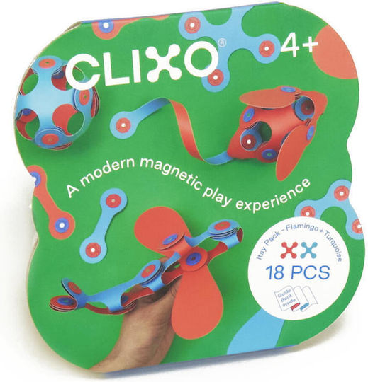 Clixo Магнитна Конструктивна Игра за Деца 4+ години+ Години