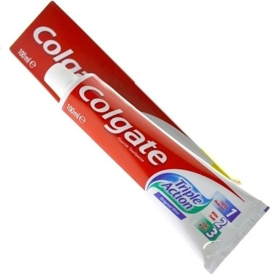 Colgate Triple Action Toothpaste for Cavity Protection 100ml