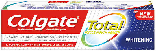 Colgate Total Whitening Zahnpasta für Aufhellung 75ml