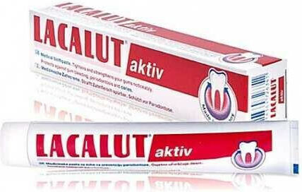 Lacalut Aktiv Toothpaste for Cavity Protection 75ml