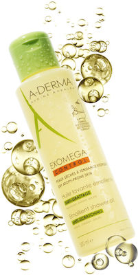 A-Derma Exomega Control Emollient Shower Oil Anti-Scratching Κατάλληλο για Ατοπική Επιδερμίδα 200ml