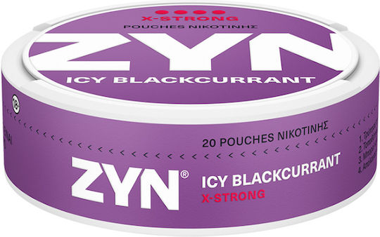 ZYN Espressino Mini Pouches Nikotin X-Stark 11mg mit Geschmack Eisige Schwarze Johannisbeere