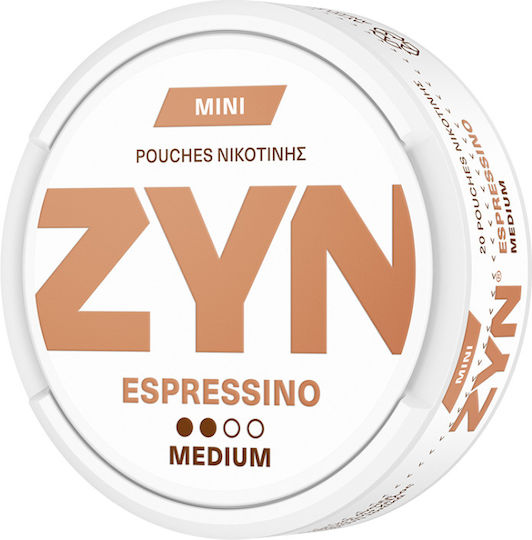 ZYN Mini Pouches Νικοτίνης Medium 3mg με Γεύση Espressino
