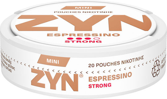 ZYN Mini Pouches Nikotin Stark 6mg mit Geschmack Espressino