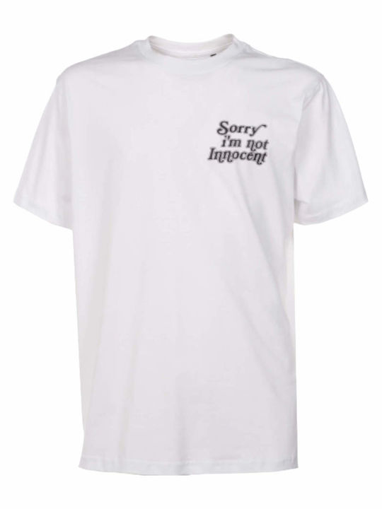 But Not T-shirt Bărbătesc cu Mânecă Scurtă White