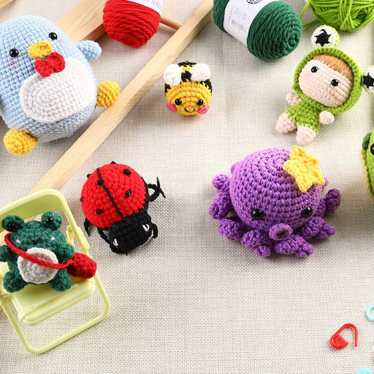 Κεντήματα Crochet Kit Complete Diy Do It Yourself Dinosaur
