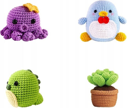 Κεντήματα Crochet Kit Complete Diy Do It Yourself Dinosaur