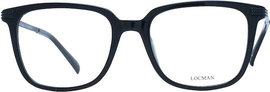 Locman Ανδρικός Κοκκάλινος Σκελετός Μαύρος LOCV020S 53BLK