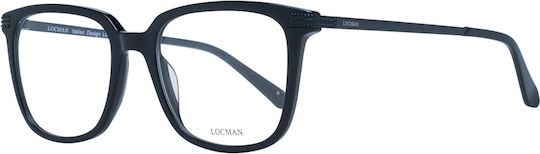 Locman Ανδρικός Κοκκάλινος Σκελετός Μαύρος LOCV020S 53BLK