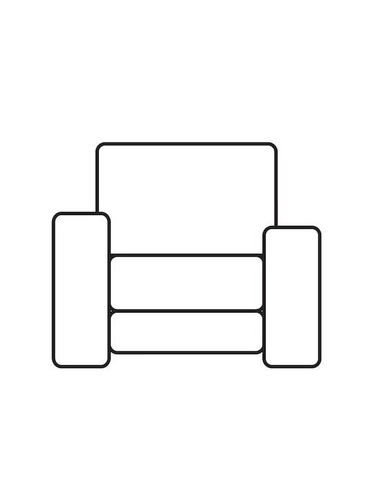 Mc Decor Tunez Elastic Cover for Armchair Mint 70εκ. 1pcs MCL.EL.TUNEZ.P-MENTA