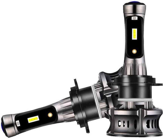 Lămpi Autoturismului H4 Canbus LED 6000K Alb rece 60W 2buc