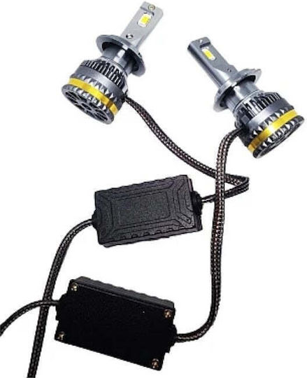 Lămpi Autoturismului H7 Canbus LED 6000K Alb rece 9-32V 100W 2buc