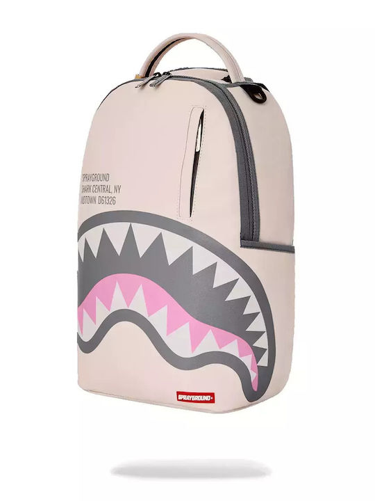Sprayground Σχολική Τσάντα Πλάτης Γυμνασίου - Λυκείου Ροζ 21lt