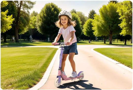 Ricokids Kinderroller Klappbar Kodi 2-Rad für 3+ Jahre Rosa