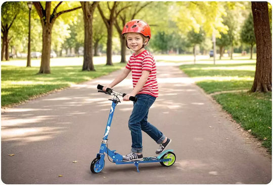 Ricokids Kids Scooter Foldable Kodi 2-Wheel for 3+ Years Old Blue