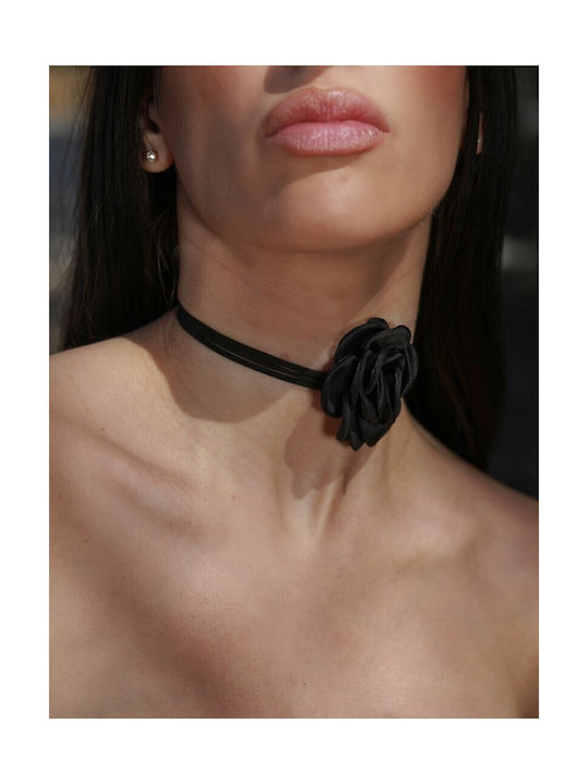 Black Rose Choker