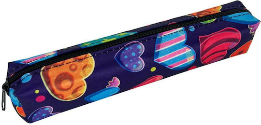 Diakakis Pencil Case Barrel Multicolored Various Designs Freedom