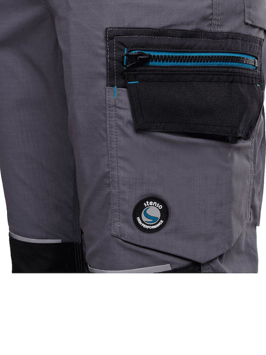 Stenso Stretch Reflektierend Arbeitshose Gray