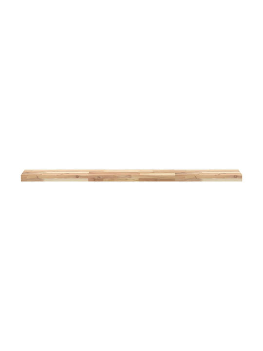vidaXL Rectangular Bookcase Shelf made of Solid Wood Acacia 160x20x4cm 3279439 1pcs