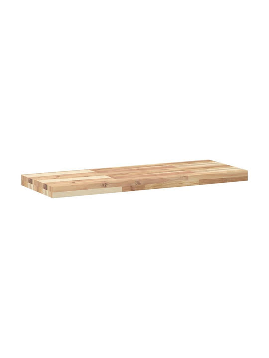 vidaXL Rechteckig Bücherregal aus Massivholz Acacia 80x30x4cm 3279451 1Stück