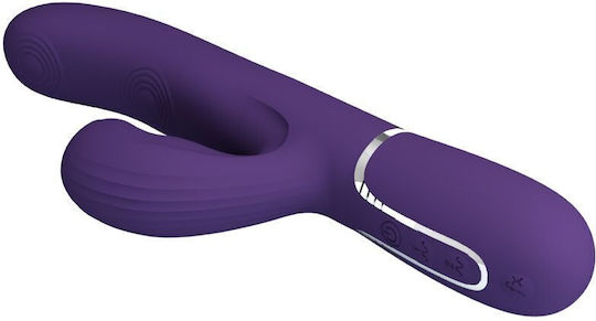 Pretty Love Perlita G-spot Vibrator 3 In 1 Multifunction Purple