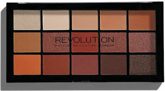 Revolution Beauty Παλέτα με Σκιές Ματιών Matte σε Στερεή Μορφή Iconic Fever 16.5gr