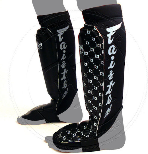 Fairtex Schienbeinschützer Erwachsene Schwarz