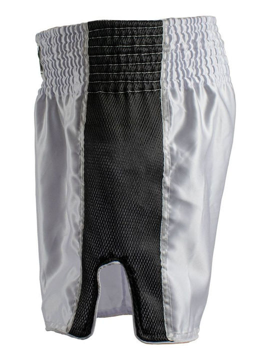 Superpro Shorts Kick/Thai-Boxen Weiß