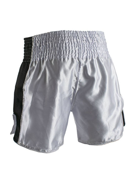 Superpro Shorts Kick/Thai-Boxen Weiß