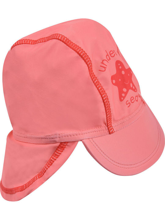 Losan Kinderhut Stoff Sonnenschutz Rosa Koralle