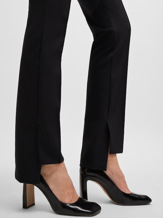 Hugo Boss Women's Fabric Trousers in Skinny Fit Black