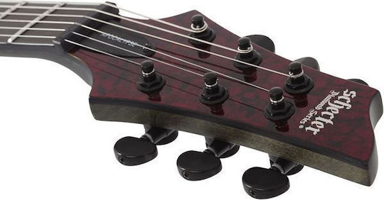 Schecter C-1 Apocalypse Ηλεκτρική Κιθάρα Κόκκινη με Θήκη